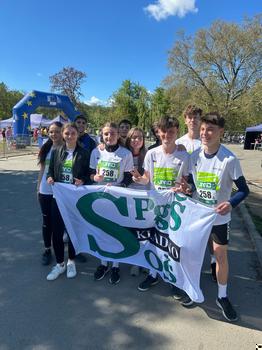 Naši žáci na Juniorském maratonu 2025 v Praze