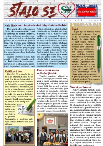 Říjnové Stalo se vychází