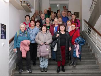 Návštěva studentů Univerzity třetího věku