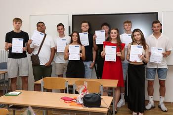 Předávání evropských certifikátů Youthpass